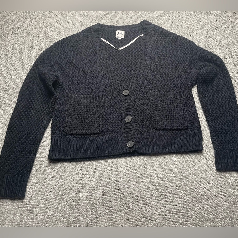 John + Jenn Cropped Dark Academia Grunge Sweater